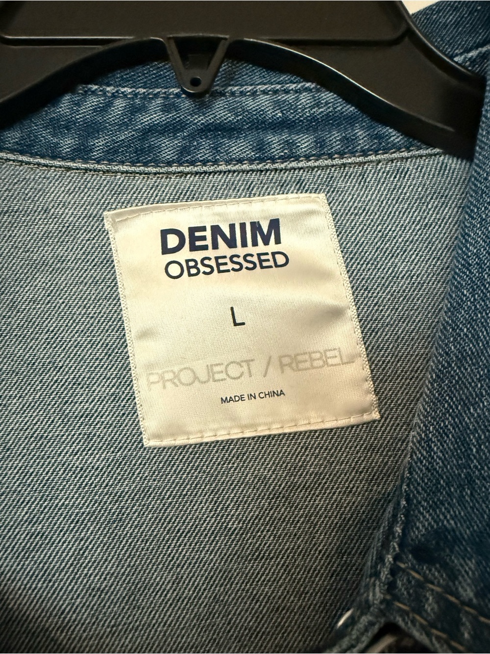 Jean shacket - Picture 3 of 3
